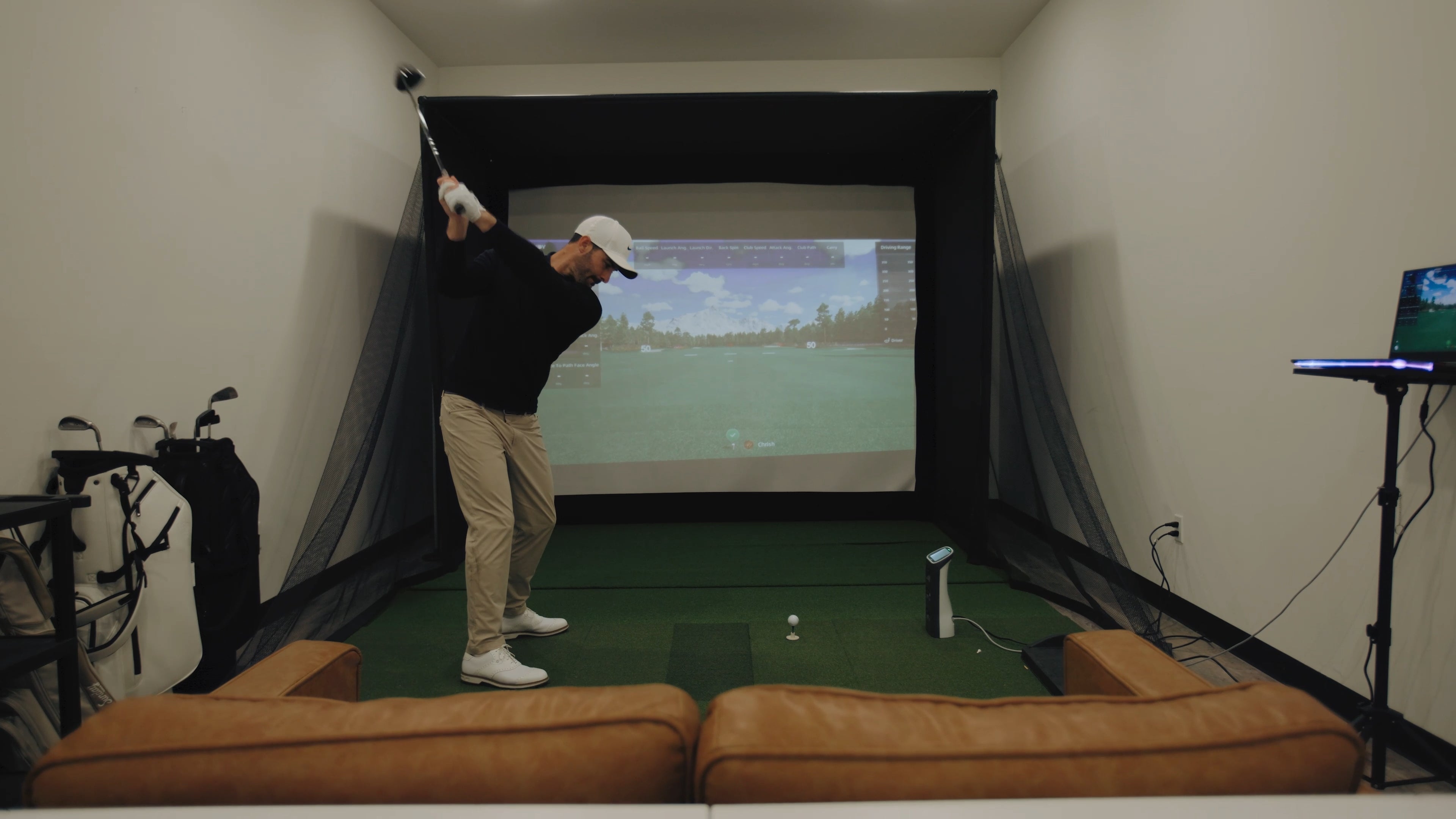 Yes, You Can Play Golf at Home — Here's What the GOLFJOY Personal Golf Simulator Actually Does