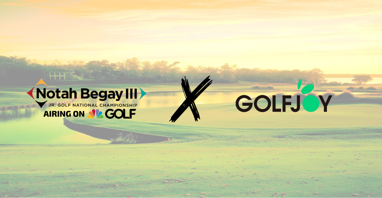 Notah Begay III Jr Golf National Championship partners with GOLFJOY and announces its first-ever partnership in Junior Golf.