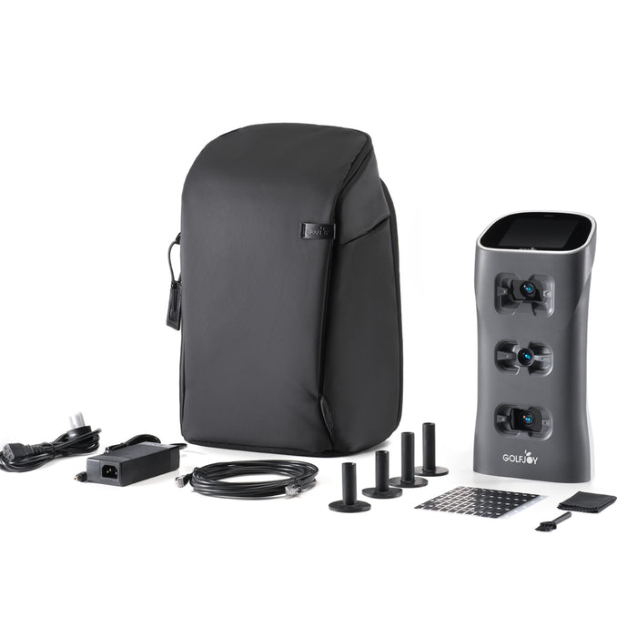 GOLFJOY Spica 3 custom-fit portable launch monitor carrying case with accesso